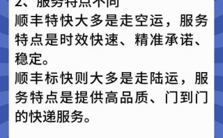 顺丰次日与隔日核心区别是什么？