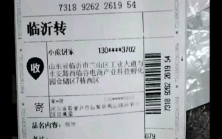 中通快递单号180是什么？