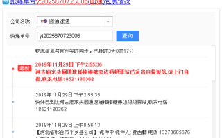 圆通快递YT开头单号怎么查？