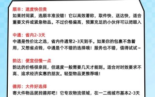 顺丰快递和顺丰速运哪个更快？