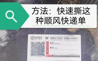 给个顺丰的单号怎么办