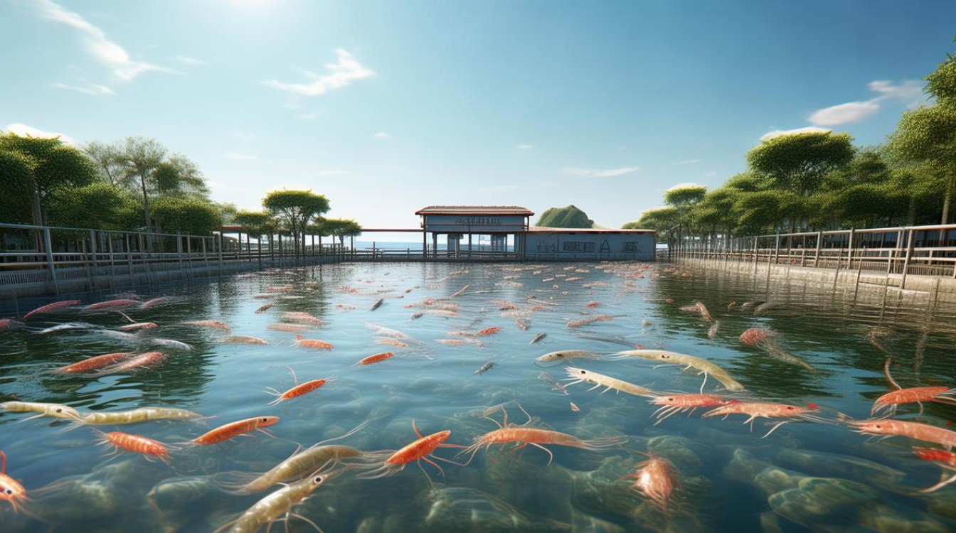 东海养殖虾，东海养殖场-图1