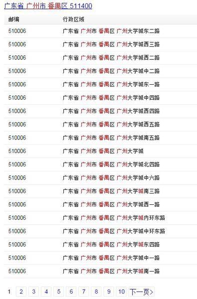 广州市番禺区南村镇邮政编码是多少？-第1张图片-陕西物流货运