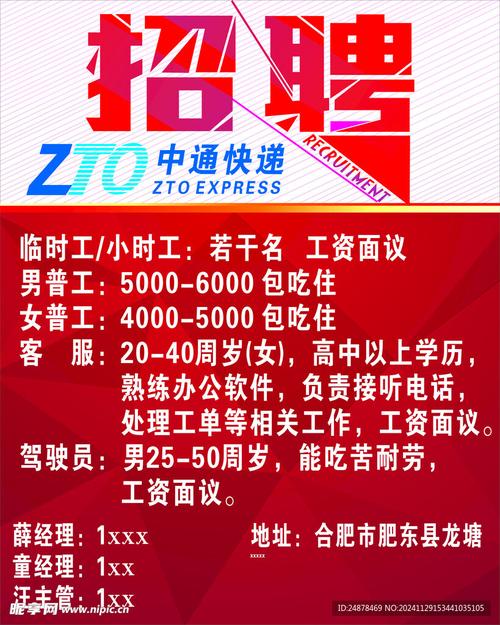 乌鲁木齐中通速递招聘，岗位待遇如何？-第1张图片-陕西物流货运