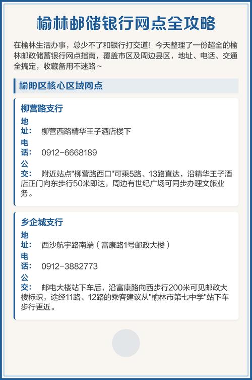 附近邮政银行网点在哪？-第3张图片-陕西物流货运