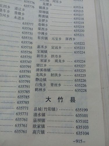 四川邮政编码是多少？-第3张图片-陕西物流货运