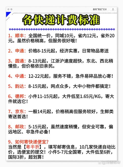 顺丰一公斤运费多少钱？-第3张图片-陕西物流货运