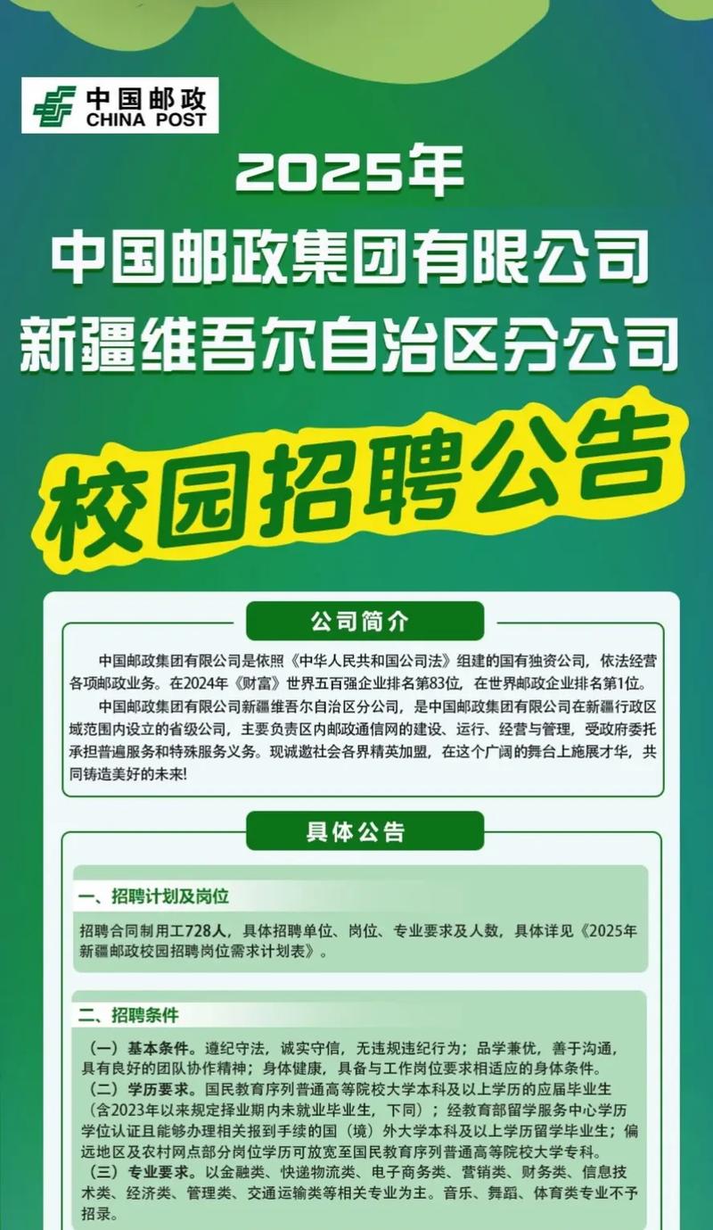 呈贡邮政局招什么岗位？条件如何？-第2张图片-陕西物流货运
