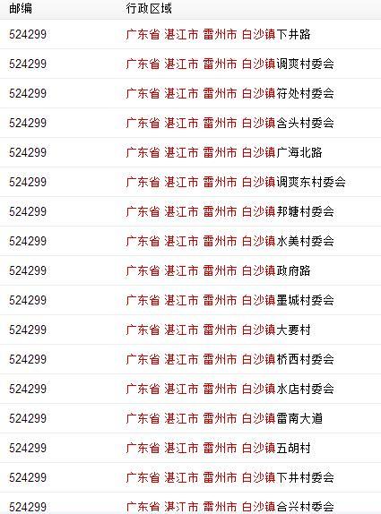 广州海珠区的邮政编码是多少？-第3张图片-陕西物流货运